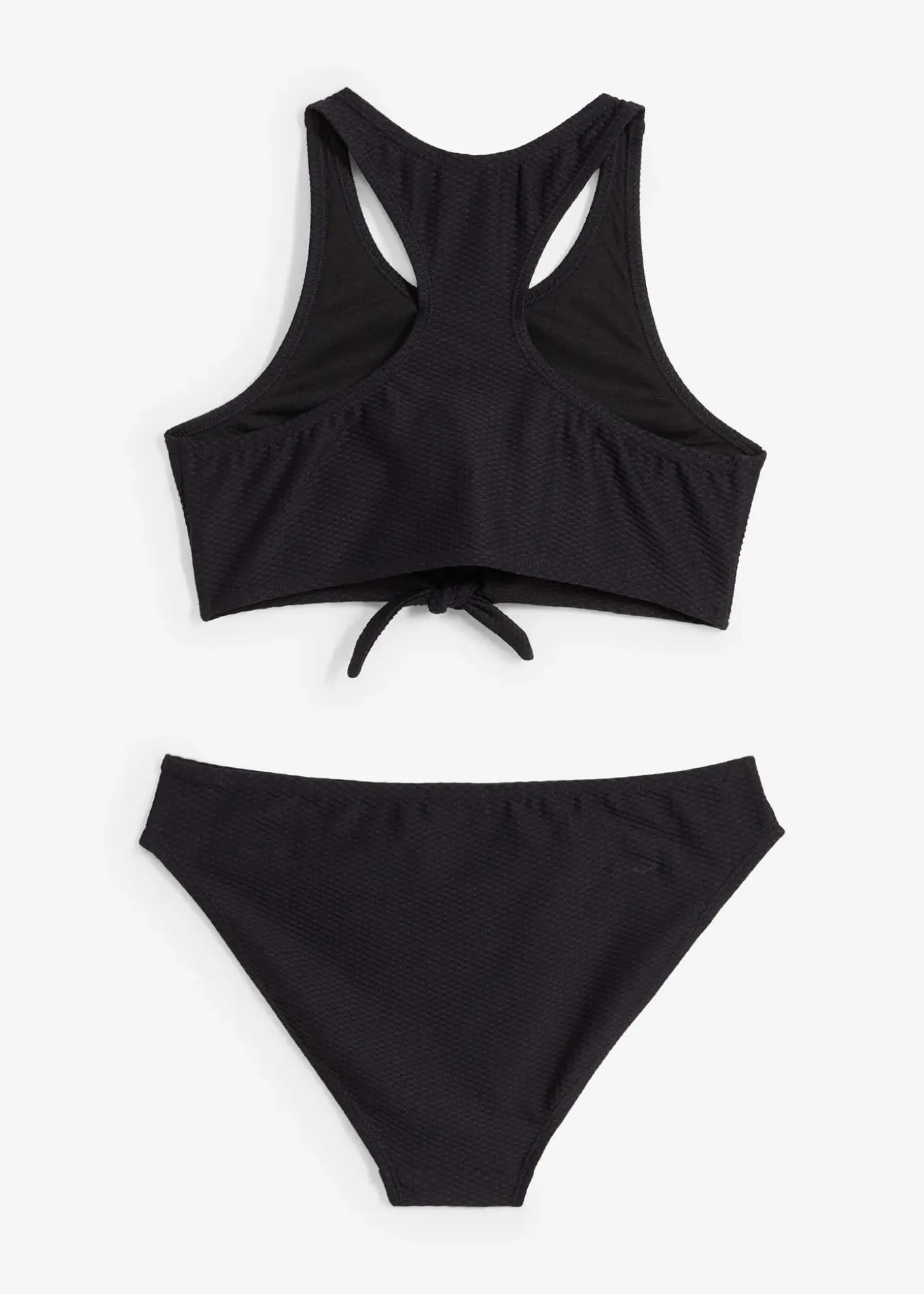 Bikini en matière texturée (ens. 2 pces)