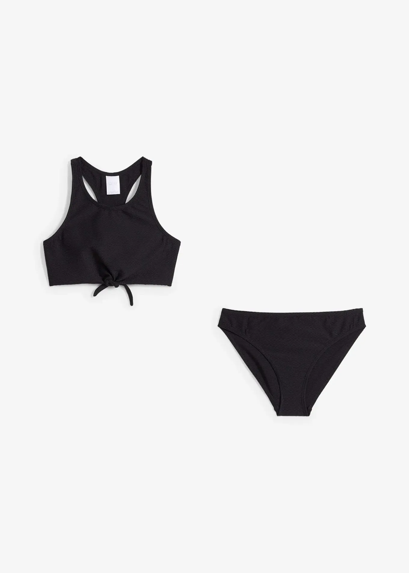 Bikini en matière texturée (ens. 2 pces)