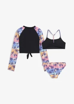 Bikini et haut de maillot (ens. 3 pces.)