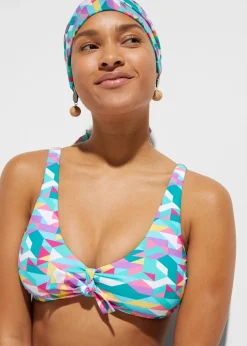 Bikini et jupe paréo (ens. 3 pces)