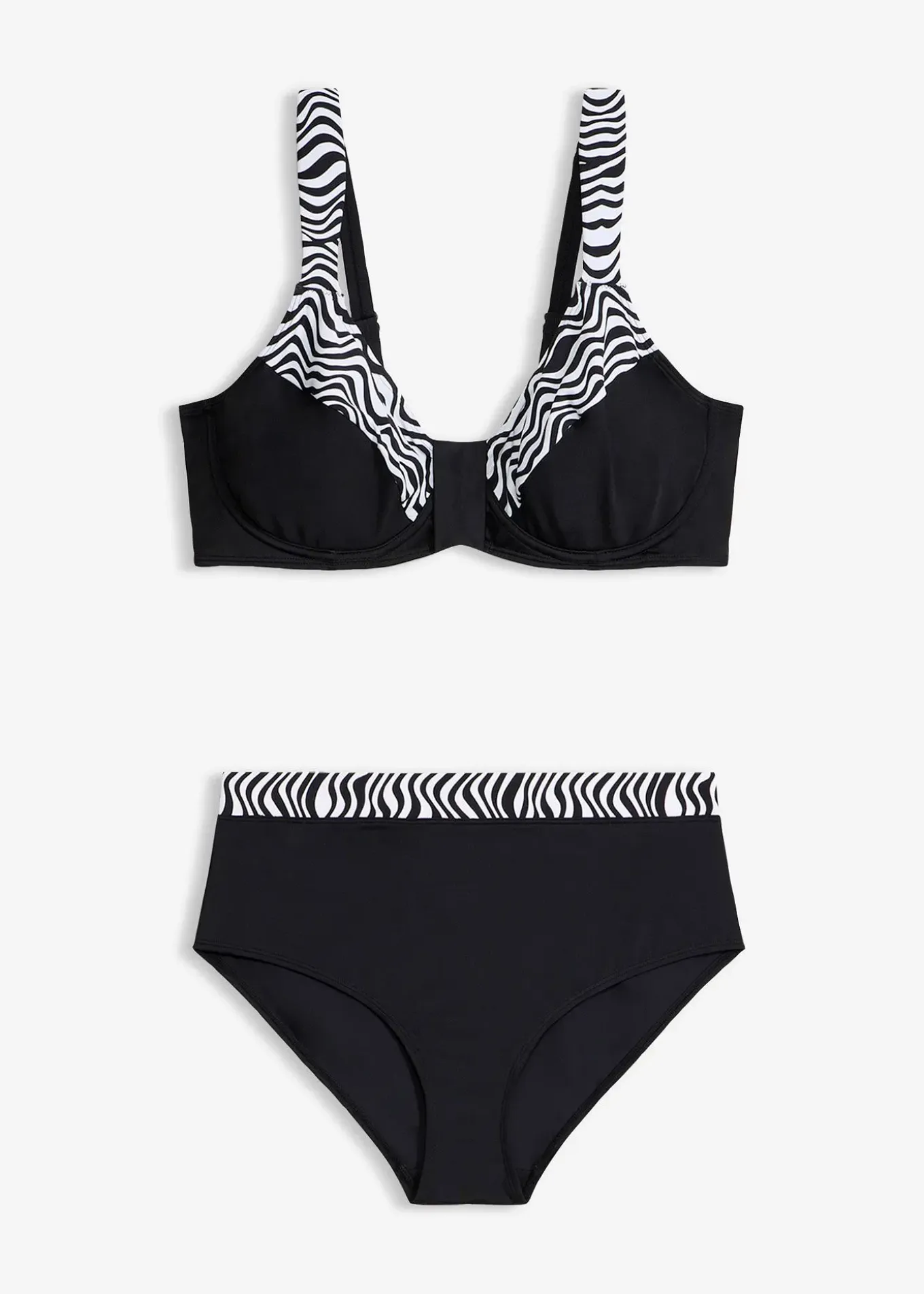 Bikini minimiseur à bretelles rembourrées (ens. 2 pces)