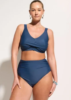 Bikini sculptant (ens. 2 pces) maintien léger, style croisé