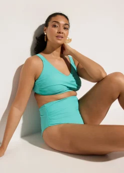 Bikini sculptant (ens. 2 pces) maintien léger, style croisé