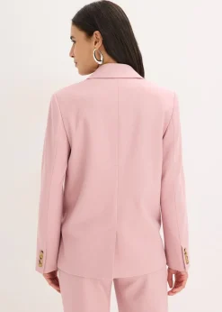 Blazer à boutonnage simple