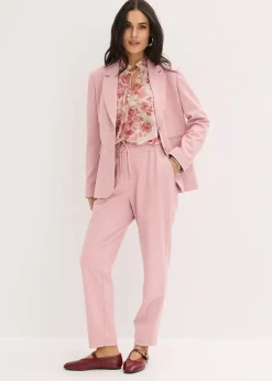 Blazer à boutonnage simple