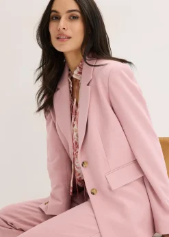 Blazer à boutonnage simple