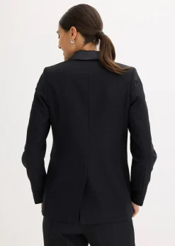 Blazer à boutons bijoux