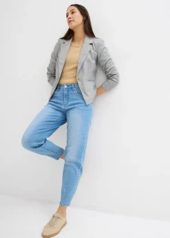 Blazer à carreaux écossais