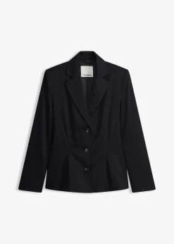 Blazer à plis couchés