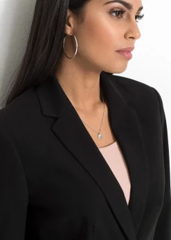 Blazer à poches passepoilées, petite stature