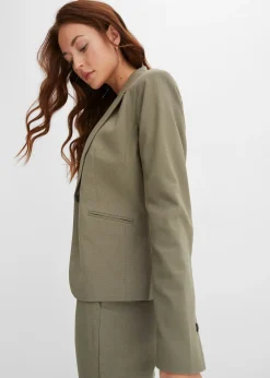 Blazer à poches passepoilées