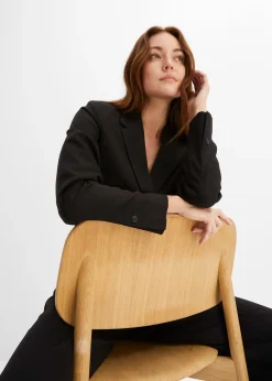 Blazer à poches passepoilées