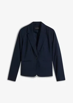 Blazer à poches passepoilées