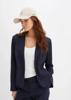 Blazer à poches passepoilées