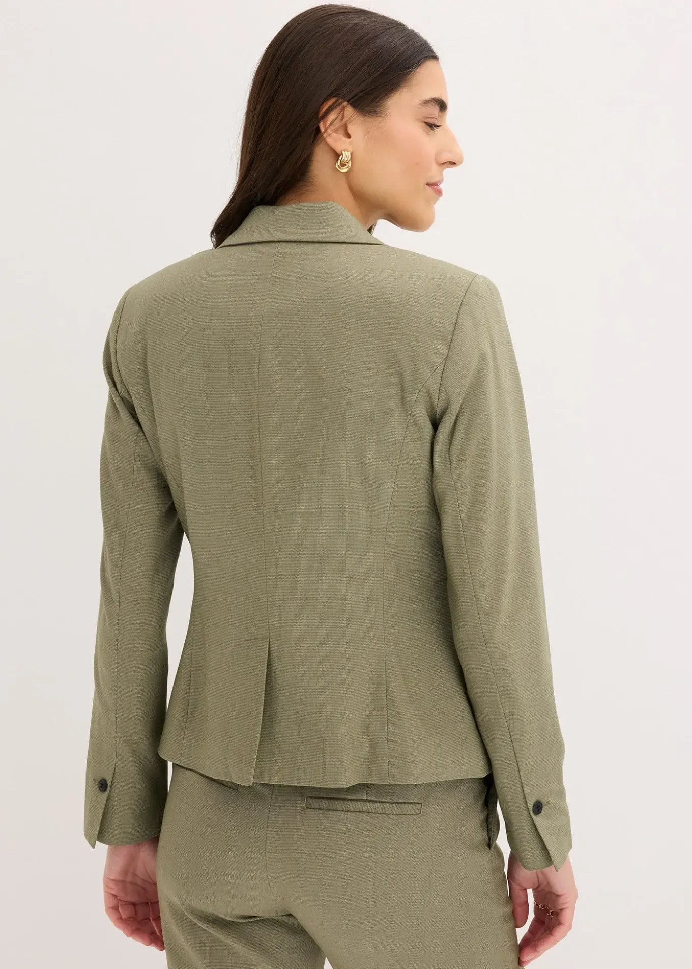 Blazer à poches passepoilées, petite stature