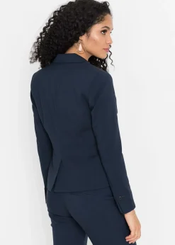 Blazer à poches passepoilées, petite stature
