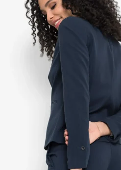 Blazer à poches passepoilées, petite stature