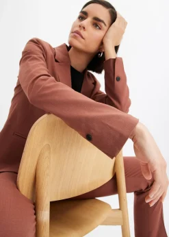 Blazer à poches passepoilées