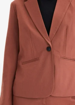 Blazer à poches passepoilées