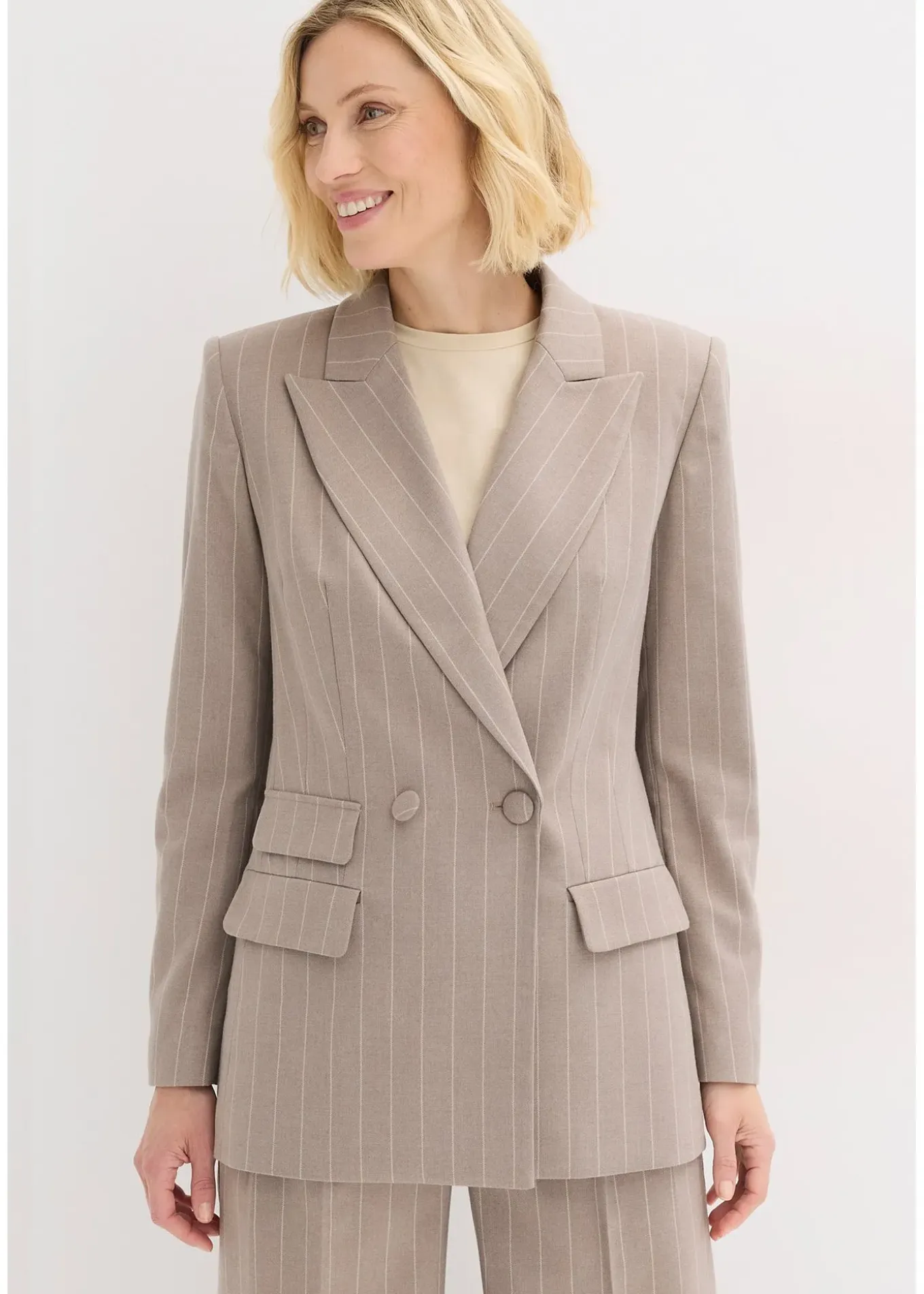 Blazer à rayures tennis