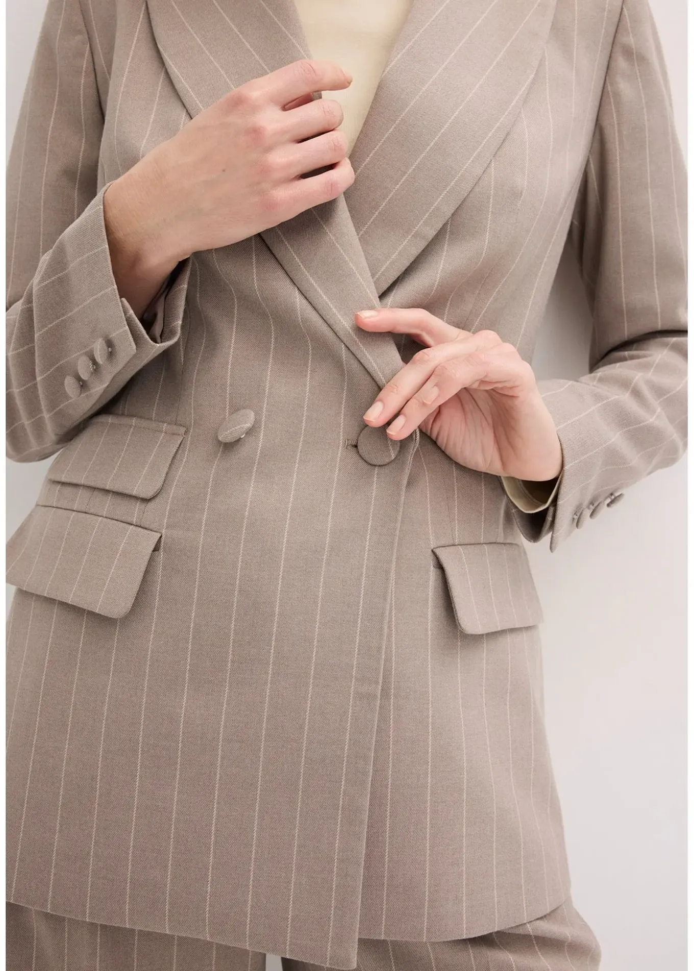 Blazer à rayures tennis