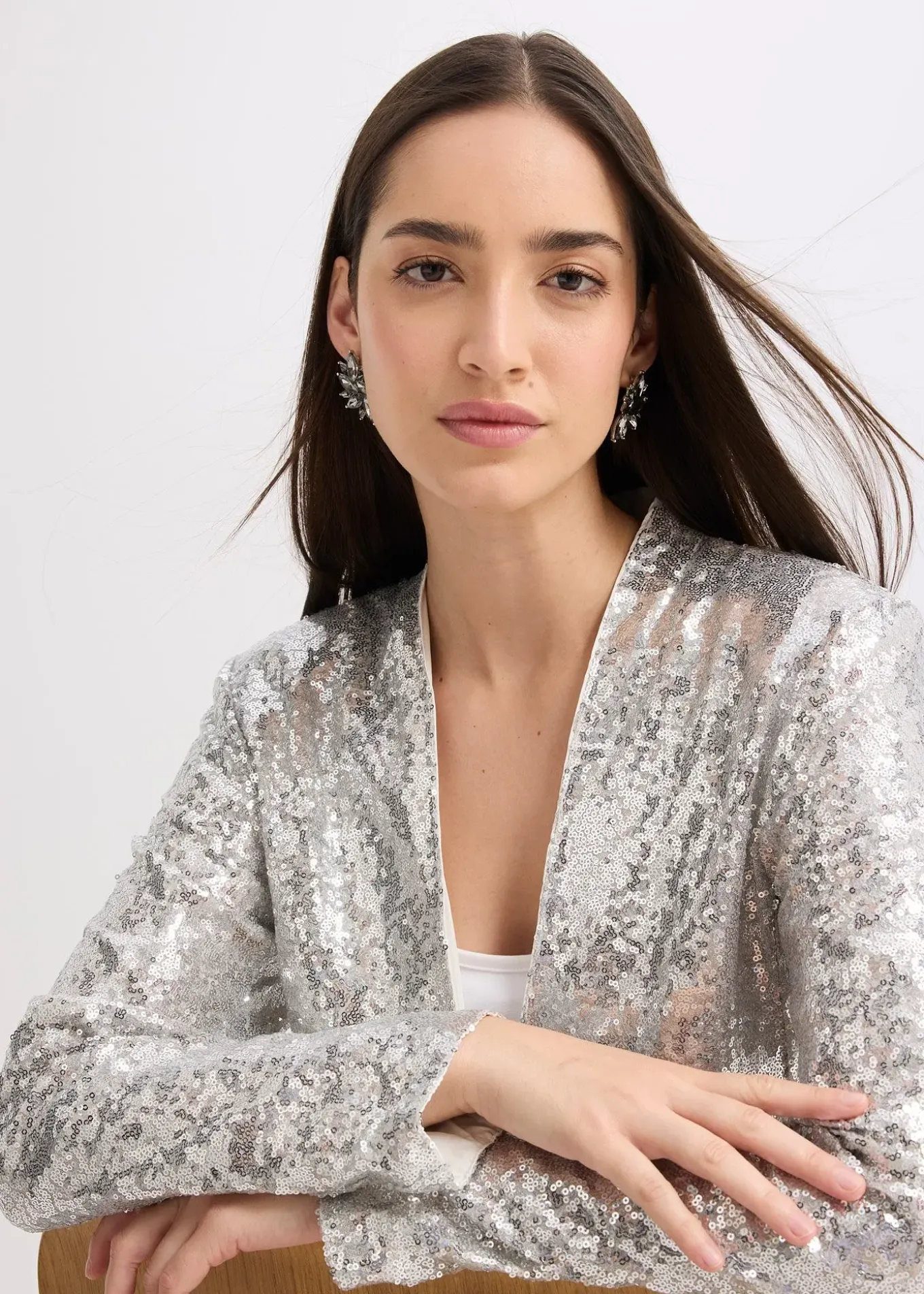 Blazer à sequins