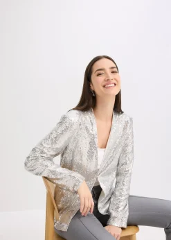 Blazer à sequins