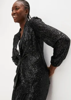 Blazer à sequins