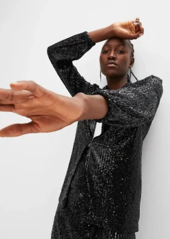 Blazer à sequins