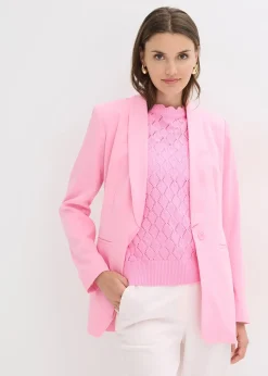 Blazer avec ceinture à nouer