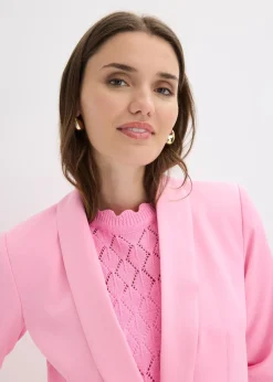 Blazer avec ceinture à nouer