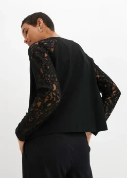 Blazer avec manches en dentelle