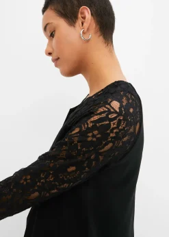 Blazer avec manches en dentelle