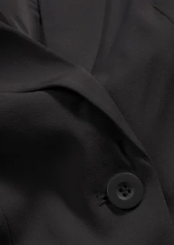 Blazer court avec poches à rabat