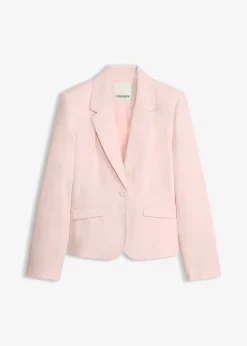 Blazer court avec poches à rabat