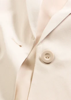 Blazer court avec poches à rabat