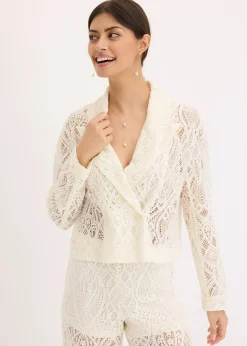 Blazer en dentelle