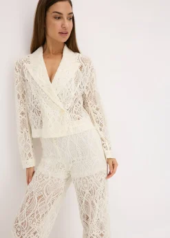 Blazer en dentelle