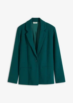 Blazer en jersey crêpe