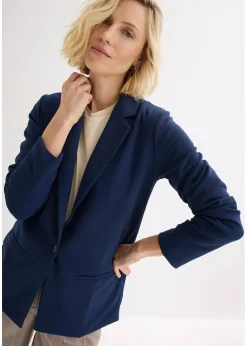 Blazer en jersey crêpe