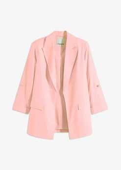 Blazer en lin mélangé