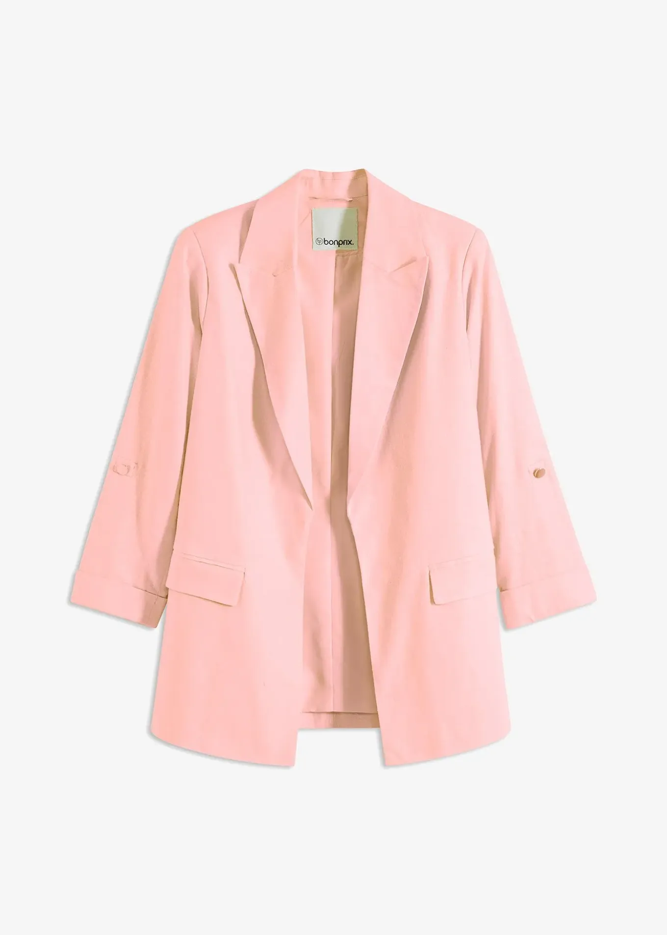 Blazer en lin mélangé