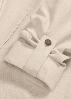 Blazer en lin mélangé