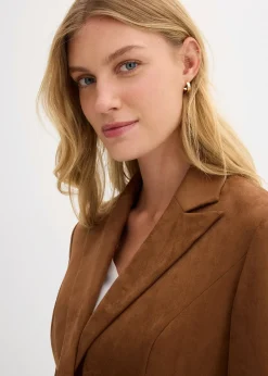 Blazer en suédine