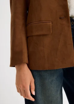 Blazer en suédine