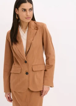 Blazer en suédine