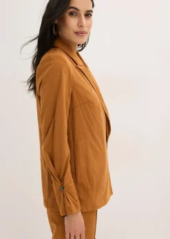 Blazer en suédine