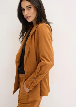 Blazer en suédine
