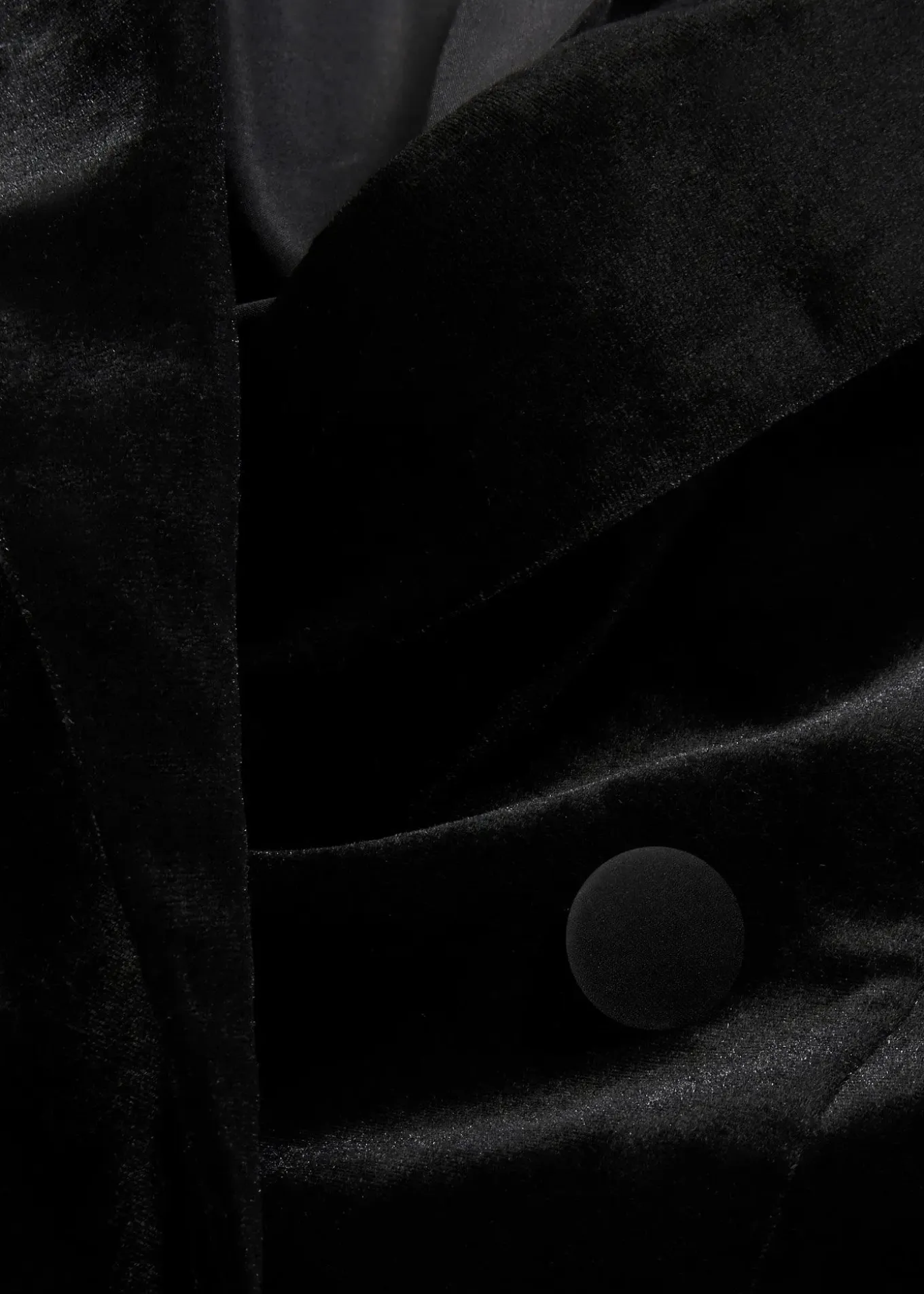 Blazer en velours doux