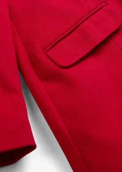 Blazer long en jersey coton